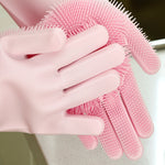 MAGIC SILICONE DISHWASHING GLOVES