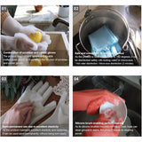 MAGIC SILICONE DISHWASHING GLOVES